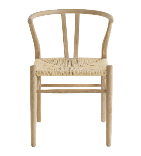 Njord Dining Chair -  Whitewashed Natural Ash