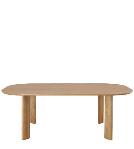 Simona Dining Table Light Oak